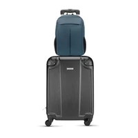 Kép 10/11 - STOCKHOLM BAG 360D poliészter laptop hátizsák, kék