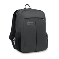 Kép 5/9 - STOCKHOLM BAG 360D poliészter laptop hátizsák, szürke