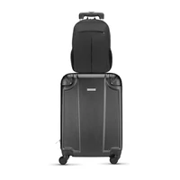 Kép 8/9 - STOCKHOLM BAG 360D poliészter laptop hátizsák, szürke