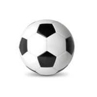 Kép 2/5 - SOCCER Futball labda, fehér/fekete