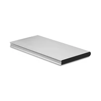 Kép 4/6 - SOLAR POWERFLAT 8000 mAh napelemes powerbank, matt ezüst