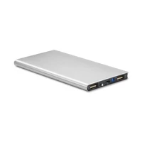 Kép 5/6 - SOLAR POWERFLAT 8000 mAh napelemes powerbank, matt ezüst