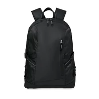 Kép 1/10 - TECNOTREK Poliészter laptop hátitáska, fekete