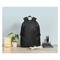 Kép 3/10 - TECNOTREK Poliészter laptop hátitáska, fekete