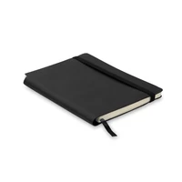 Kép 4/5 - SOFTNOTE A5 vonalas PU borítós notesz, fekete
