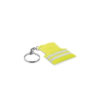 Kép 3/5 - VISIBLE RING Fényvisszaverő kulcstartó, neon sárga