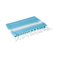 Kép 4/5 - MALIBU Strandtörölköző 180 g, türkiz