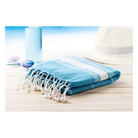 Kép 3/5 - MALIBU Strandtörölköző 180 g, türkiz