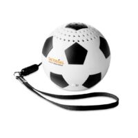 Kép 5/7 - FIESTA Futball labda alakú hangszóró, fehér/fekete