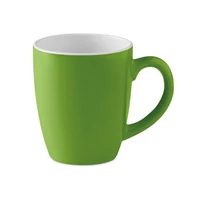 Kép 1/7 - COLOUR TRENT Színes kerámia bögre, 300 ml, zöld