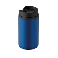 Kép 1/3 - FALUN Duplafalú úti bögre, 250 ml, kék