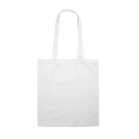Kép 3/4 - COTTONEL COLOUR + Pamut bevásárlótáska, 140 g., fehér