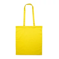 Kép 4/5 - COTTONEL COLOUR + Pamut bevásárlótáska, 140 g., sárga