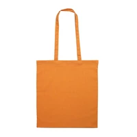 Kép 3/3 - COTTONEL COLOUR + Pamut bevásárlótáska, 140 g., narancssárga