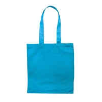Kép 4/5 - COTTONEL COLOUR + Pamut bevásárlótáska, 140 g, türkiz
