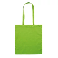 Kép 4/5 - COTTONEL COLOUR + Pamut bevásárlótáska, 140 g., lime