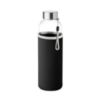 Kép 2/3 - UTAH GLASS Üvegpalack, 500 ml, fekete
