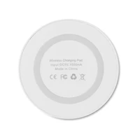 Kép 7/7 - WIRELESS PLATO Kerek vezeték nélküli töltő 5W, fehér