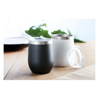 Kép 4/7 - CHIN CHIN Duplafalú bögre 300 ml, fekete