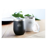 Kép 5/7 - CHIN CHIN Duplafalú bögre 300 ml, fekete