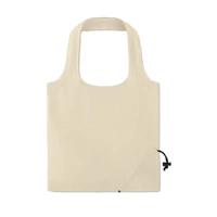 Kép 1/8 - FRESA SOFT Összehajth. pamut táska, 105 g, bézs