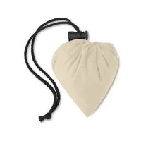 Kép 6/8 - FRESA SOFT Összehajth. pamut táska, 105 g, bézs
