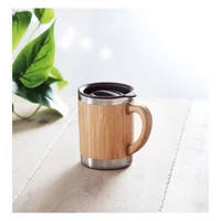 Kép 3/10 - MOKKA Duplafalú pohár 300ml, fa