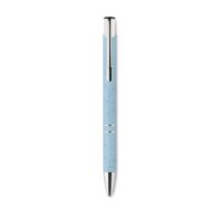 Kép 4/5 - BERN PECAS Szalma/ABSnyomógombos toll, kék