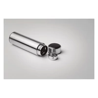 Kép 6/8 - POLE Palack hőmérővel 450 ml, matt ezüst