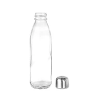 Kép 3/4 - ASPEN GLASS Üveg palack, 650 ml, áttetsző