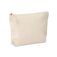 Kép 3/3 - KLEUREN Pamut kozmetikai táska, beige