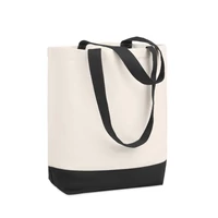 Kép 3/5 - KLEUREN BAG Vászon strandtáska, 170 g., fekete
