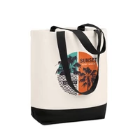 Kép 4/5 - KLEUREN BAG Vászon strandtáska, 170 g., fekete