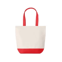 Kép 4/4 - KLEUREN BAG Vászon strandtáska, 280 g, piros