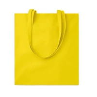 Kép 1/5 - COTTONEL COLOUR ++ Pamut bevásárlótáska, 180 g., sárga