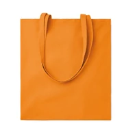 Kép 1/4 - COTTONEL COLOUR ++ Pamut bevásárlótáska, 180 g., narancssárga