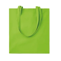 Kép 1/6 - COTTONEL COLOUR ++ Pamut bevásárlótáska, 180 g., lime