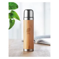 Kép 4/9 - CHAN BAMBOO Termosz bambusz burkolattal, fa