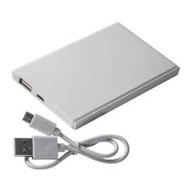 2200 mAh-s power bank, fehér