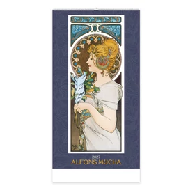 Alfons Mucha falinaptár - 2027