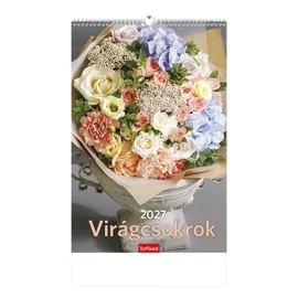 Virágcsokrok falinaptár - 2027
