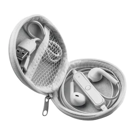 Bluetooth fülhallgató, fehér