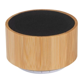 Bluetooth bambusz hangszóró, bézs