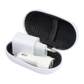 USB + C-Type utazó szett, fehér