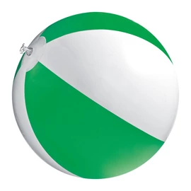 Felfújható PVC strandlabda, zöld