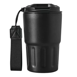 TRAVEL MUG hőszigetelt bögre, fekete