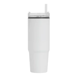 DRINK ULTY ivópohár, Tumbler, duplafalú, fehér