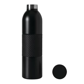 VACUGRIP vákuumszigetelt palack, fekete