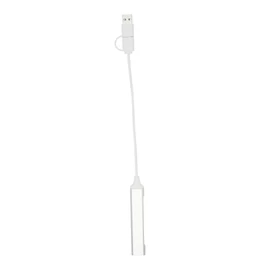 NETWORK USB hub, ezüst