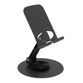 DESK MASTER összehajtható acél telefontartó, antracit